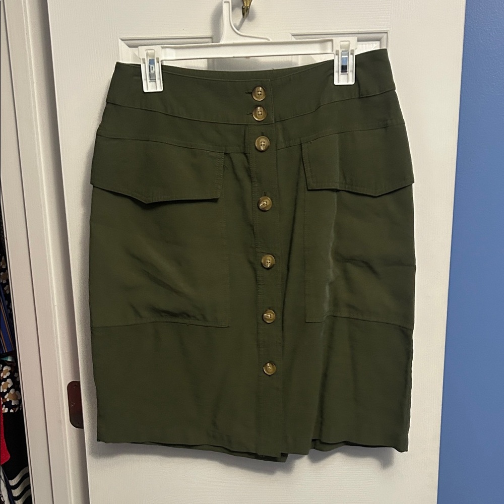 A New Day Olive Green Skirt